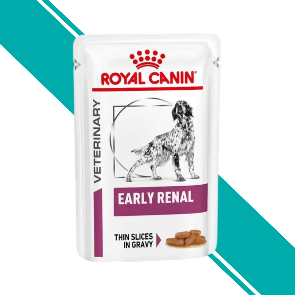 Royal Canin Veterinary - Early Renal Wet Dog Food 48x100g Pouches in Gravy